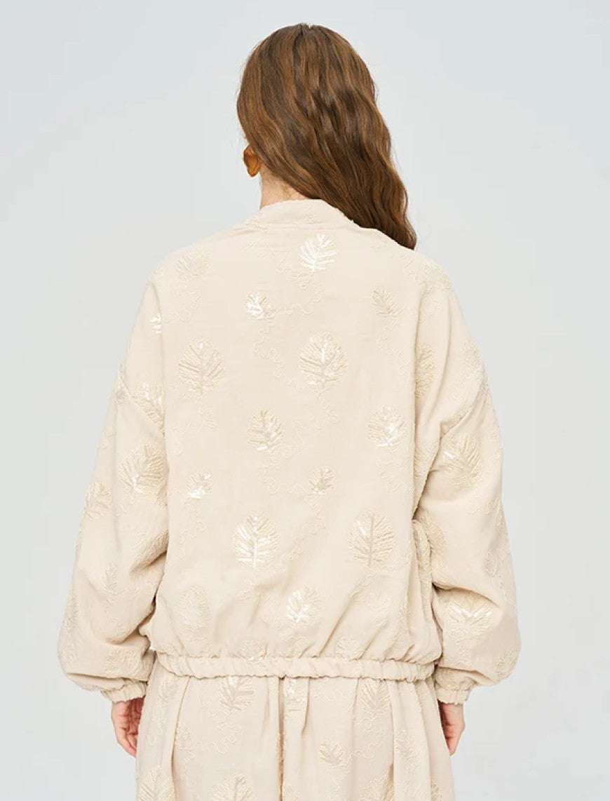 Stylish Modern Summer Women's Jacket - Skin