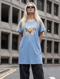 Round Neck T-Shirt - Sky