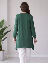 Round Neck T-Shirt - Green