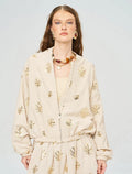 Stylish Modern Summer Women's Jacket - Skin