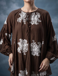 Co-Ords Set - Brown & White