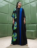 Silk Jacquard Women's Shrug - Black