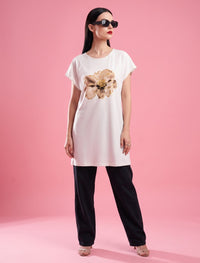 Round Neck T-Shirt - White