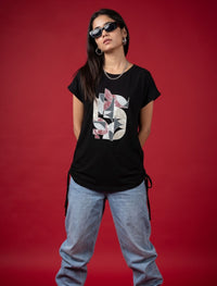 Round Neck T-Shirt - Black