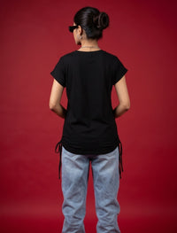 Round Neck T-Shirt - Black