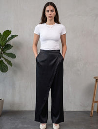 Silk Pant - Black