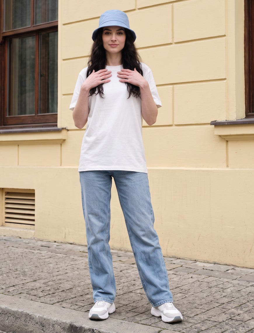 Round Neck T-Shirt - White