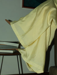 Bellflower and Palazzo Co-Ord Set - Butter Yellow