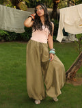 Linen Trouser - Green