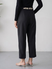 Tropical Woven Pant - Black