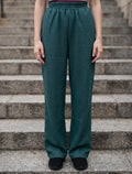 Cotton Linen Trouser - Green