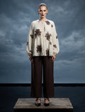 Co-Ords Set - White & Brown