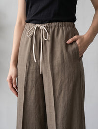 Linen Trouser - Green