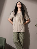 Round Neck T-Shirt - Skin