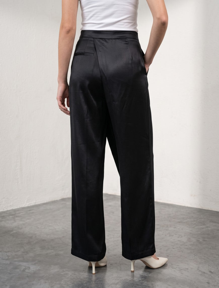 Silk Pant - Black