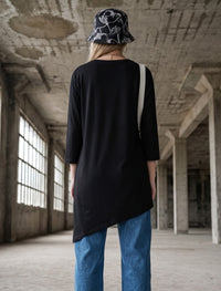 Round Neck T-Shirt - Black