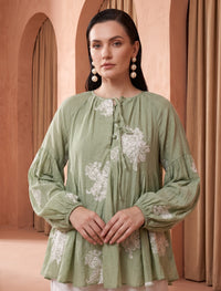 Co-Ords Set - Green & White