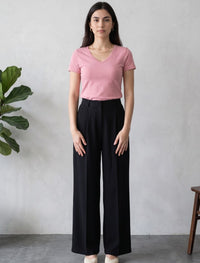 Tropical Woven Pant - Black
