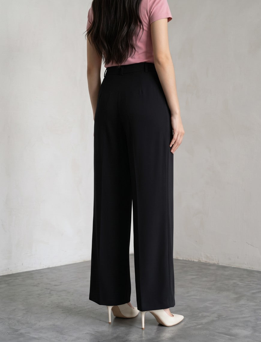 Tropical Woven Pant - Black