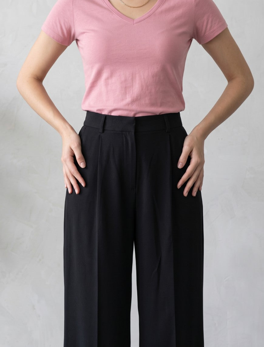 Tropical Woven Pant - Black