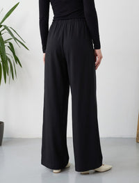 Linen Trouser - Black