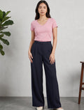 Tropical Woven Pant - Blue