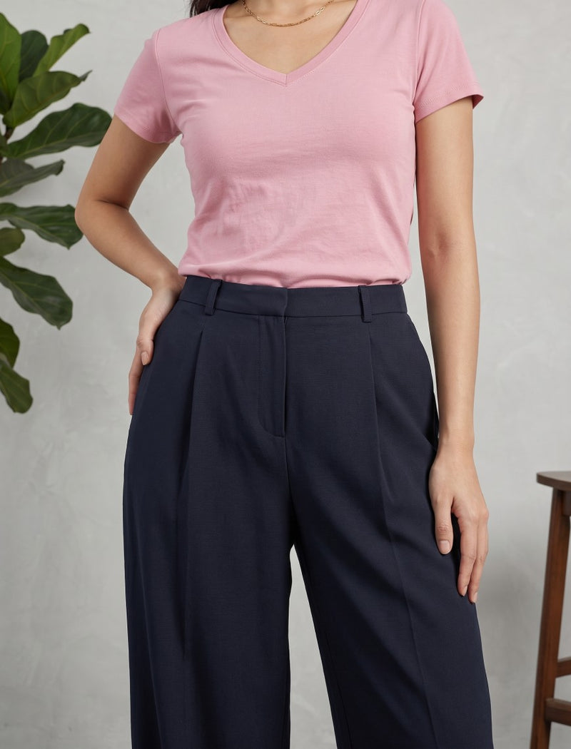 Tropical Woven Pant - Blue