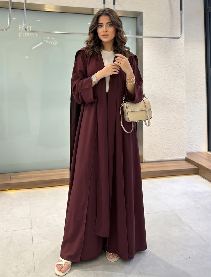 Gown Set - Maroon
