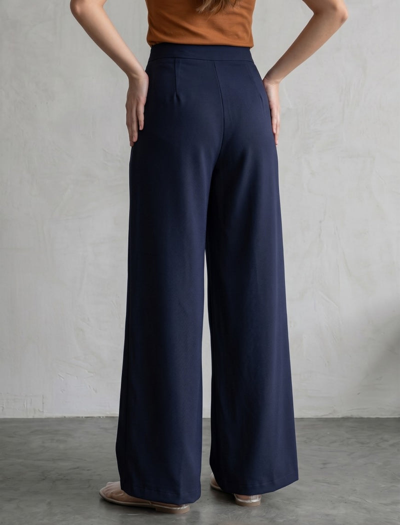 Tropical Woven Pant - Blue