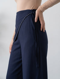 Tropical Woven Trouser - Blue
