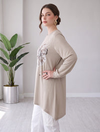 Round Neck T-Shirt - Skin