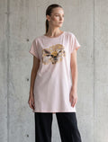 Round Neck T-Shirt - Pink