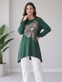 Round Neck T-Shirt - Green