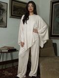 Moonlight Draped Co-ord Set - Off White