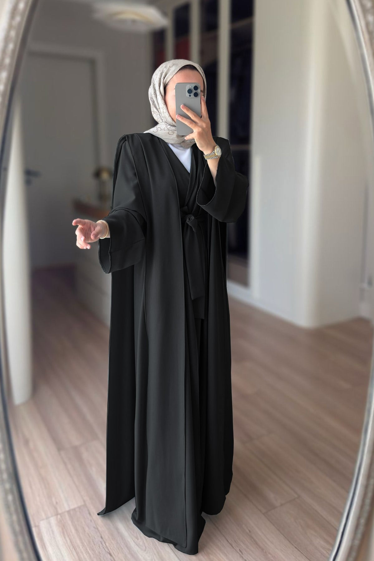 Gown Set - Black