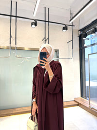 Gown Set - Maroon